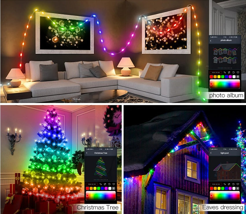 LUCES LED RGB - IMPERMEABLE🎄🎆